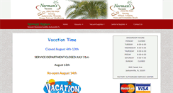 Desktop Screenshot of normansvacuum.com